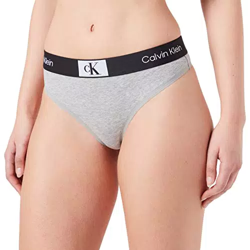Calvin Klein Modern Thong 000Qf7221E, Perizoma Donna