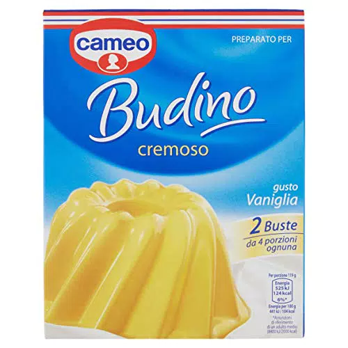 Cameo Budino Cremoso Vaniglia, Dessert Semplice e Veloce 130g