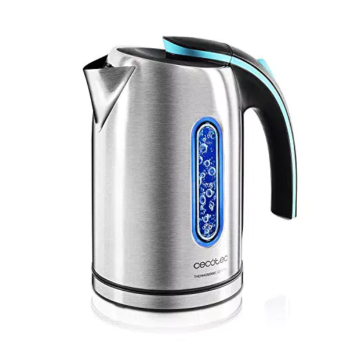 Cecotec ThermoSense 120 - Bollitore elettrico in plastica senza BPA