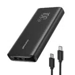 Charmast Power Bank PD 100W 20000mAh Caricatore Portatile USB C ricarica Rapida e QC 4.0 Batteria Portatile PC Powerbank per Laptop MacBook Pro