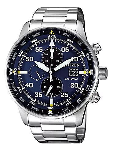 Citizen Orologio Cronografo Quarzo Uomo con Cinturino in Acciaio Inox CA0690-88
