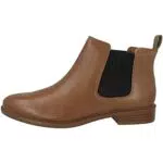 Clarks Taylor Shine, Stivali Donna, Dark Brown Tan