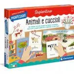 Clementoni - 16271 - Montessori - Gli Animali e i loro cuccioli - Made in Italy