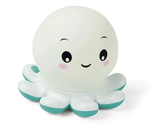 Clementoni- Baby Octopus Primo Bagnetto-Gioco luci e Melodie Neonato