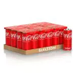 Coca-Cola Original Taste 24 Bottiglie da 450 ml, Tutto il Gusto Originale di Coca-Cola in Bottiglia PET 100% Riciclabile