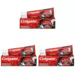 Colgate Dentifricio Sbiancante Max White Carbone Attivo 1 Confezione da 75 ml I Microparticelle minerali con carbone attivo I Denti più bianchi I Azione Sbiancante