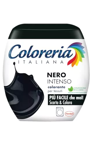 Coloreria Italiana Grey Colorante Tessuti e Vestiti in Lavatrice, blu notte
