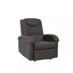 Cribel Poltrona Relax DISA A, finta pelle, Moka, 82 x 90 x 143 cm