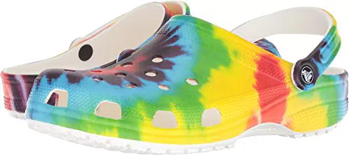 Crocs Classic Tie Dye Clogs, Zoccoli Unisex-Adulto, Multicolore