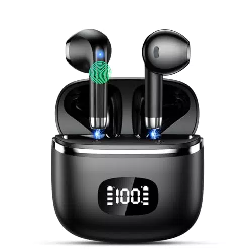 POMUIC auricolari bluetooth 5.3 Stereo HiFi Immersivo