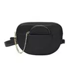 Dboar Marsupio Borsa Cintura Donna Moda Waist Pack Fanny Pack Borse a Tracolla Picolla in Pelle Nero Elegante