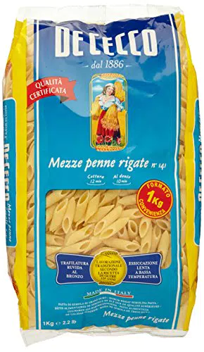 De Cecco - Mezze Penne Rigate N.141 - 1 kg