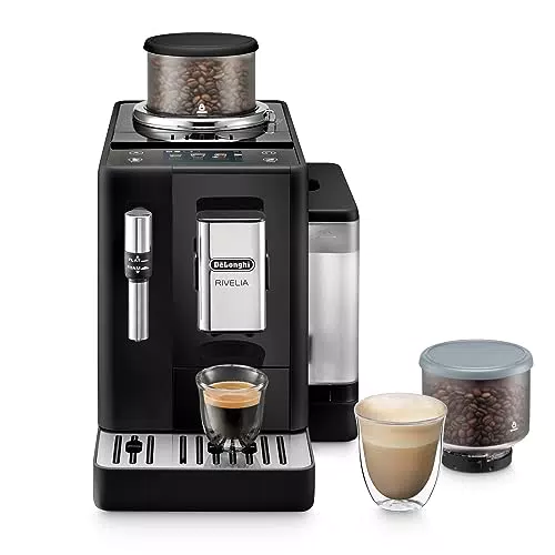 De'Longhi Rivelia Perfetto EXAM440.35.B Macchina da Caffè Automatica