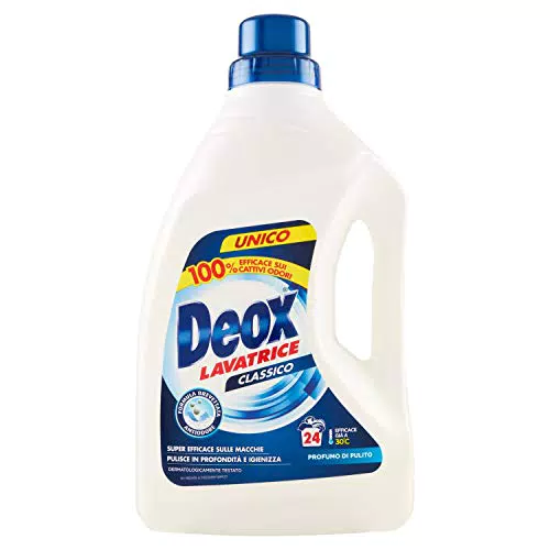 Deox Lavatrice Classico Profumo di Pulito 1200 ml
