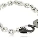 Diesel Bracciale in Acciaio Inossidabile da Uomo, DX1146040