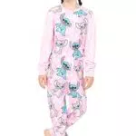 Disney Tutina in pile rosa per bambine, motivo: Lilo and Stitch