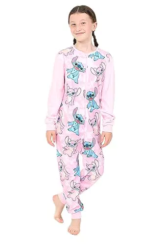 Disney Tutina in pile rosa per bambine, motivo: Lilo and Stitch