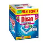 Dixan Power Caps Color, Detersivo Lavatrice in Capsule, 68 lavaggi