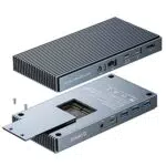 Dock Thunderbolt 3 9-in-1 Dual M.2 NVMe/NGFF Enclosure Docking station ORICO USB C 40Gbps