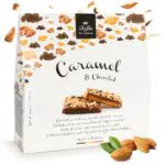 Dolfin Cioccolato al Caramello - Cioccolato al Latte con Mandorle e Cacao - Caramello Poco Salato