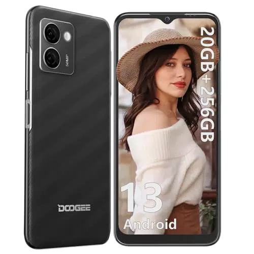DOOGEE N50 Pro Android 13 Smartphone con 6.52" HD+ Schermo Waterdrop