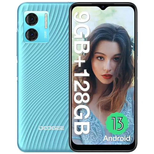 DOOGEE N50S Smartphone Offerta, 9 GB +128GB 1TB Espandibile 6
