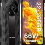 DOOGEE S110 Rugged Smartphone, 22GB RAM+256GB ROM, 10800mAh
