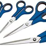 Draper 75552 Set di forbici per uso domestico, con impugnatura morbida