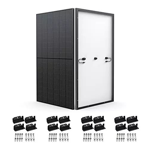 ECOFLOW Pannello solare monocristallino  rigido 2x400W