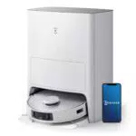 ECOVACS DEEBOT T20e OMNI Robot Aspirapolvere, 6000Pa Robot Aspirapolvere Lavapavimenti con Mappatura