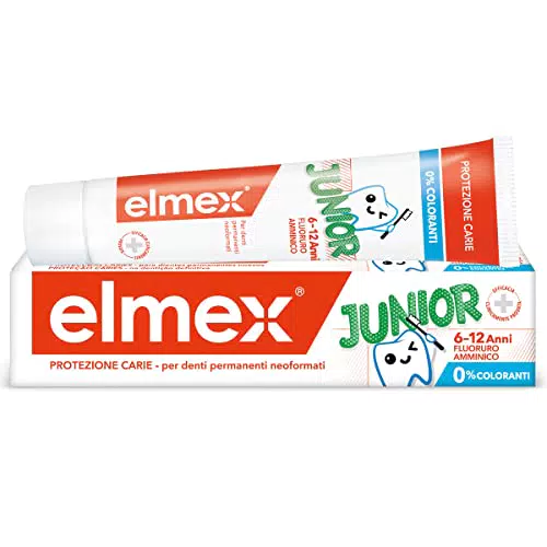 elmex Dentifricio Junior 6-12 Anni per Bambini