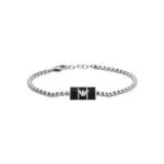 Emporio Armani Bracciale Per Uomo Essential, Lunghezza: 175-195 mm