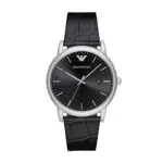 Emporio Armani Orologio da uomo, movimento a due lancette con data