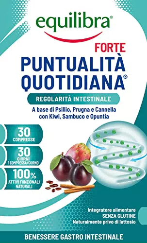 Equilibra Integratori Alimentari, Puntualità Quotidiana Forte, 30 compresse