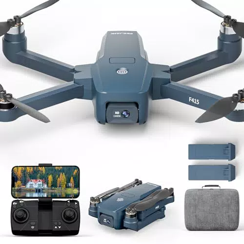 F415 Motore Brushless Drone con 2 Telecamera, Telecamera Regolabile HD 2K Droni pour Adulti e Principianti