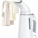 Ferro da Stiro Verticale, Ferro da Stiro da Viaggio Stiratore Portatile per Vestiti Mini Steamer Pieghevole da Viaggio Riscaldamento Rapido
