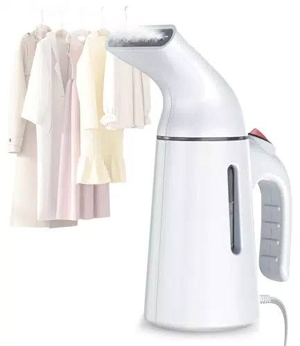 Ferro da Stiro Verticale, Ferro da Stiro da Viaggio Stiratore Portatile per Vestiti Mini Steamer Pieghevole da Viaggio Riscaldamento Rapido