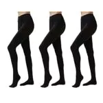 FM London 3-Pack 100 Denier Calzamaglia, den, Nero
