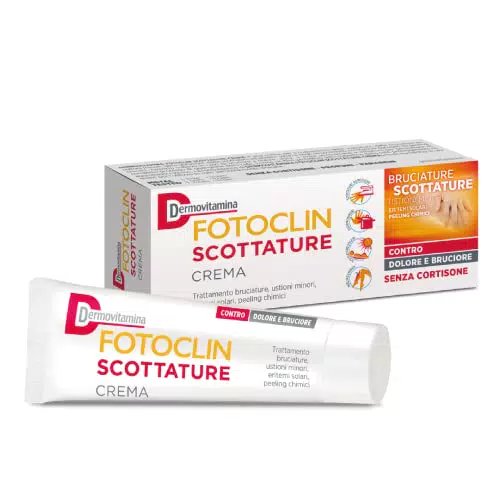 Fotoclin Scottature crema 30 ml, Crema per il trattamento di bruciature