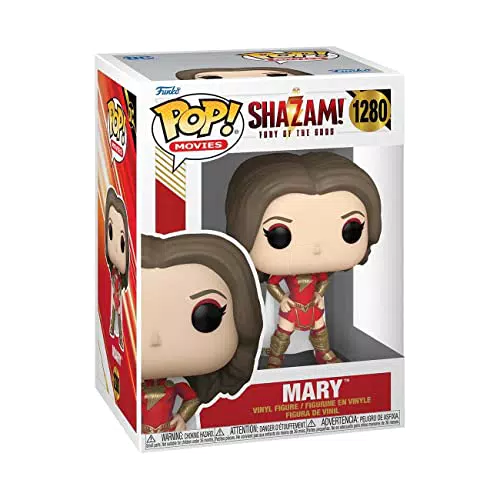 Funko Pop! Movies: Shazam 2 - Mary - Figura in Vinile da Collezione - Idea Regalo - Merchandising Ufficiale - Giocattoli per Bambini e Adulti - Movies Fans - Figura per i Collezionisti