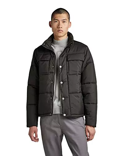 G-STAR RAW Men's Foundation Padded Jacket, Nero