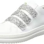 Geox D Pontoise C, Sneakers Donna, Bianco