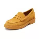 Geox D Spherica Ec1, Moccasin Donna, Senape