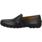 Geox U Moner V, Mocassini Uomo, Nero