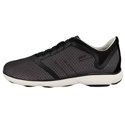 Geox U.Nebula, Scarpe da Ginnastica Uomo, Nero