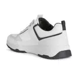 Geox Uomo U Litio A Sneakers Uomo, Bianco/Nero