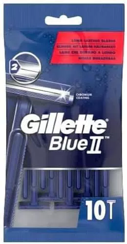 Gillette Blue II, 10 rasoio