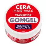 Gomgel Cera per Capelli Traslucida, Fissaggio Modellante 75 M