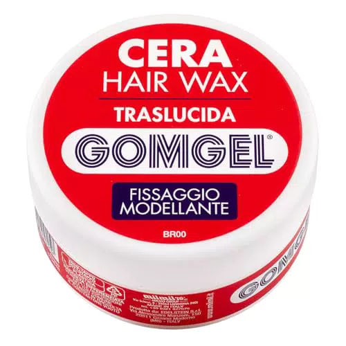 Gomgel Cera per Capelli Traslucida, Fissaggio Modellante 75 M