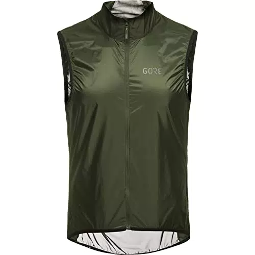 GOREWEAR Ambient Gilet Uomo, Utility Verde/Nero